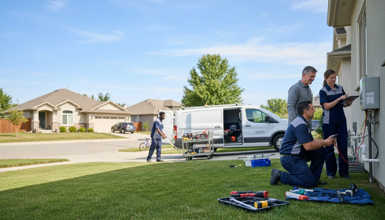 Tankless water heater service in Mershon, GA